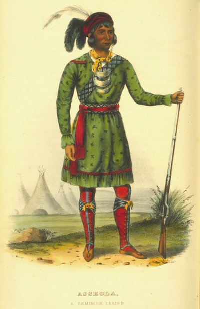 Asseola, a Seminole leader by Thomas Loraine McKenney